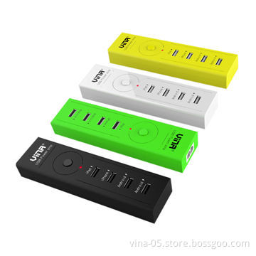 4-port smart USB charger